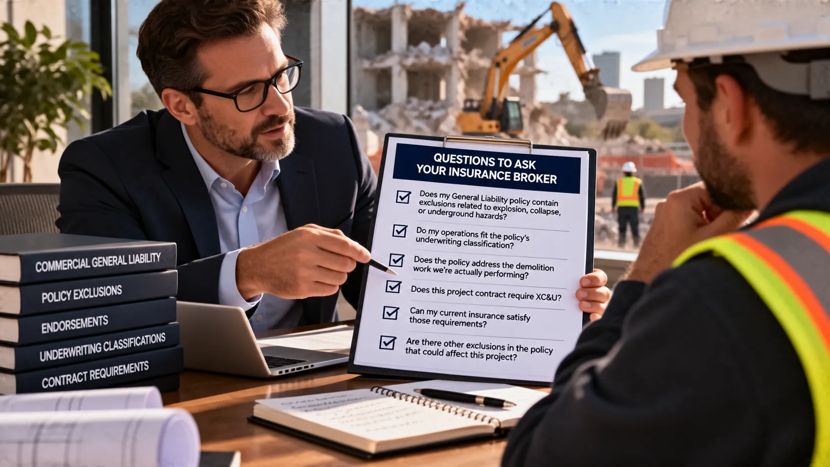 What Should Demolition Contractors Ask Their Insurance Broker?