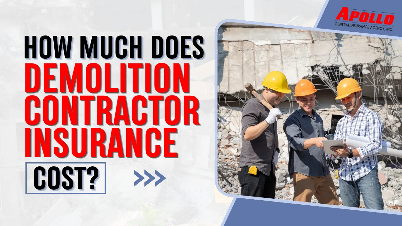 How Much Does Demolition Contractor Insurance Cost?